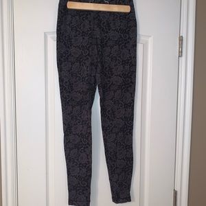 Floral designed leggings
